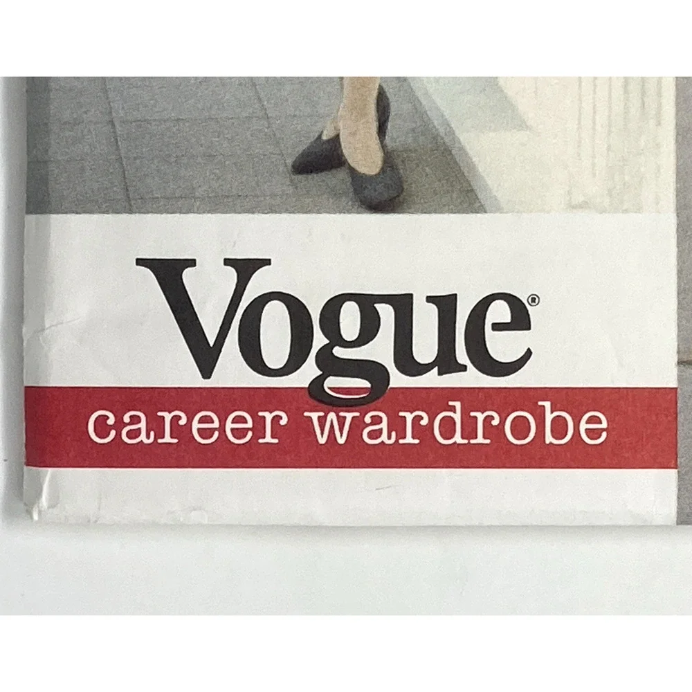 Vogue Career Wardrobe 1087 Tamotsu Business Corporate Sz 8-12 Uncut Y2K 90s